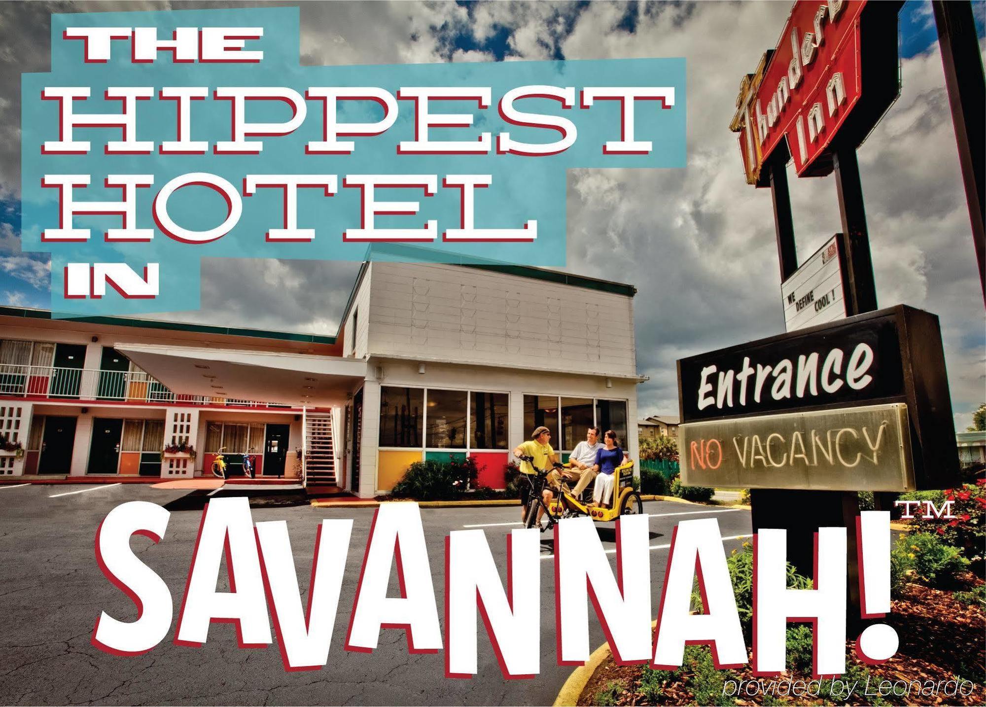 The Thunderbird Inn Savannah Exterior photo